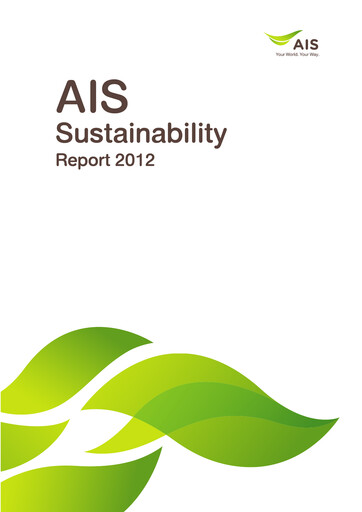 Thumbnail Advanced Info Service (AIS) Sustainability Report 2012