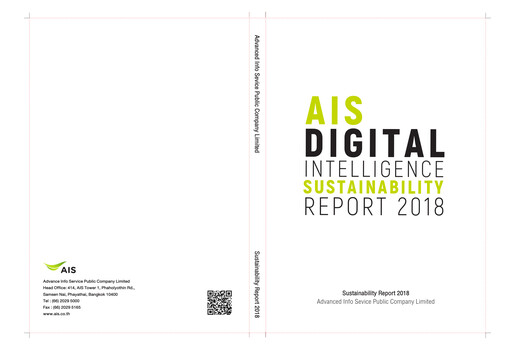 Thumbnail Advanced Info Service (AIS) Sustainability Report 2018