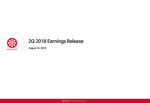 Thumbnail Neowiz Games Quarterly Report 2018-q2