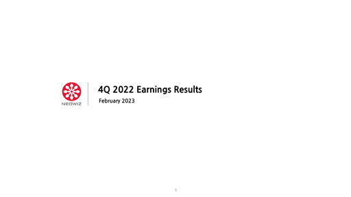 Thumbnail Neowiz Games Quarterly Report 2022-q4