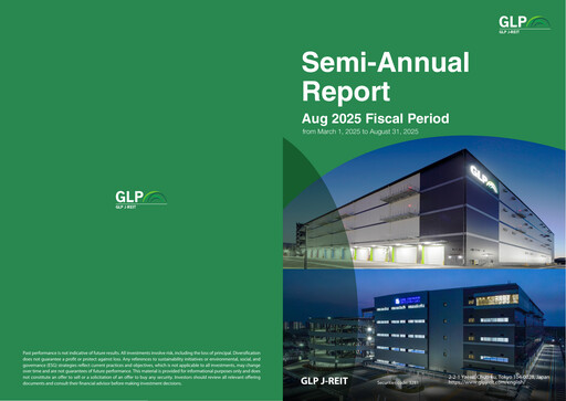 Thumbnail GLP J-REIT Half-year Report 2025-h1