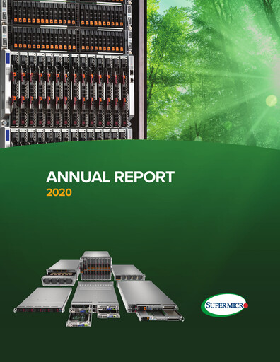 Thumbnail Supermicro Annual Report 2020