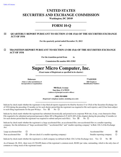 Thumbnail Supermicro Quarterly Report 2014-q2