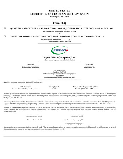 Thumbnail Supermicro Quarterly Report 2025-q2