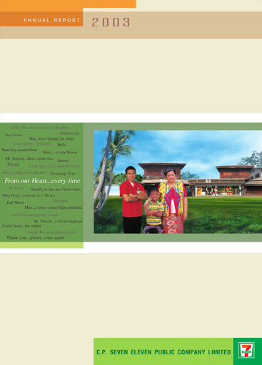 Vorschaubild CP All
 Jahresbericht 2003