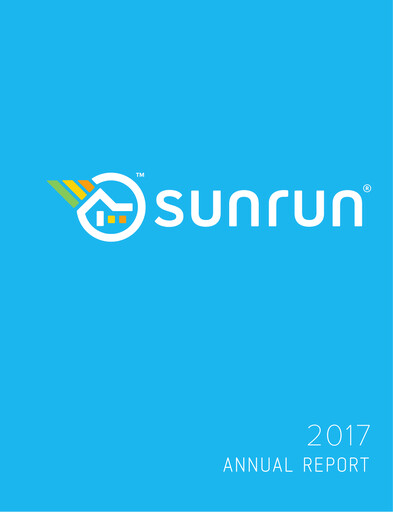 Vorschaubild Sunrun
 Jahresbericht 2017