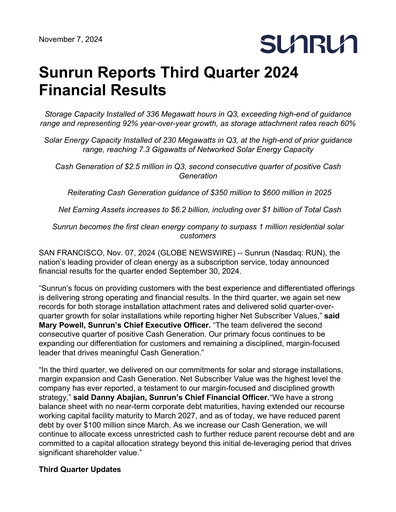 Vorschaubild Sunrun
 Quartalsbericht 2024-q3