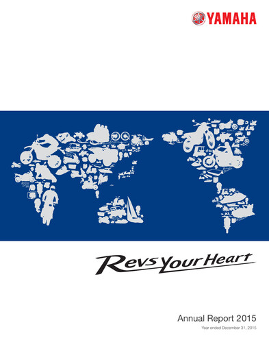 Miniature Yamaha Motor Rapport annuel 2015