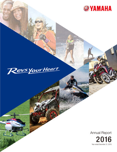 Miniature Yamaha Motor Rapport annuel 2016