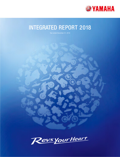 Miniature Yamaha Motor Rapport annuel 2018