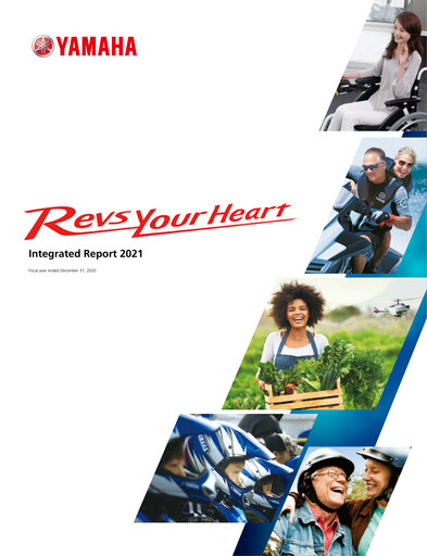 Miniature Yamaha Motor Rapport annuel 2021