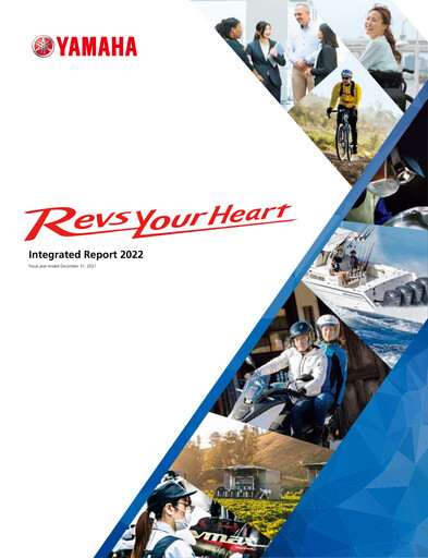 Miniature Yamaha Motor Rapport annuel 2022