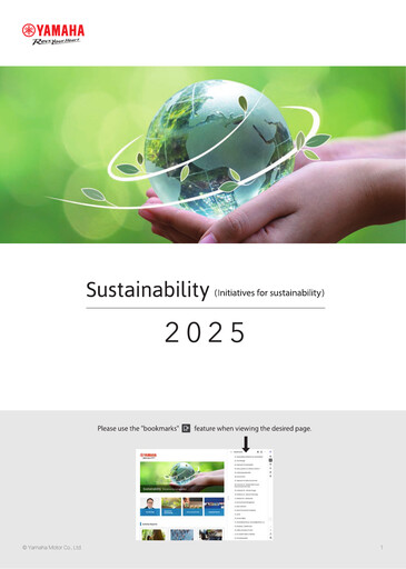 Thumbnail Yamaha Motor Sustainability Report 2025