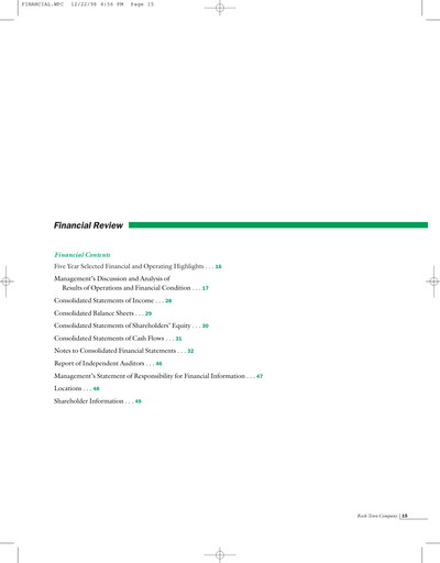 Thumbnail Smurfit Westrock Financial Statement 1998