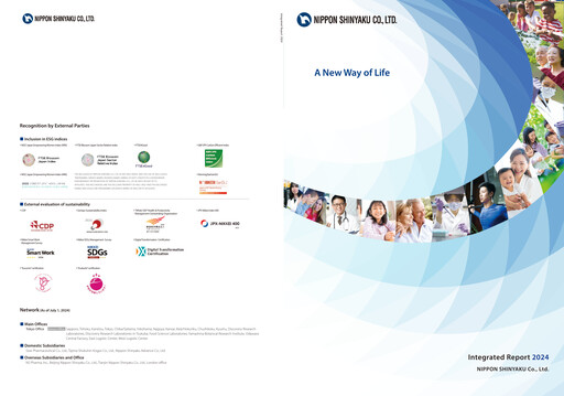 Miniature Nippon Shinyaku Rapport annuel 2024