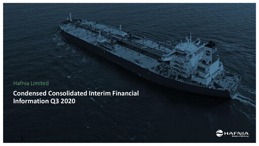 Thumbnail Hafnia Limited Quarterly Report 2020-q3