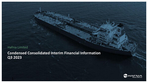 Thumbnail Hafnia Limited Quarterly Report 2023-q3