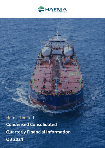 Thumbnail Hafnia Limited Quarterly Report 2024-q3