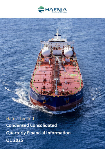 Thumbnail Hafnia Limited Quarterly Report 2025-q1