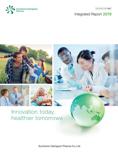 Miniature Sumitomo Pharma
 Rapport annuel 2019
