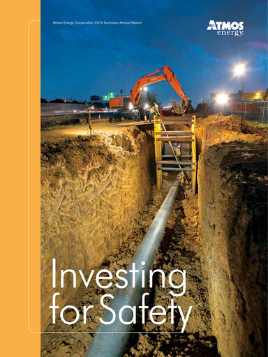 Thumbnail Atmos Energy Annual Report 2014