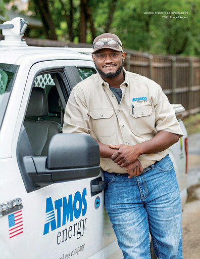 Thumbnail Atmos Energy Annual Report 2021