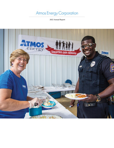 Thumbnail Atmos Energy Annual Report 2022