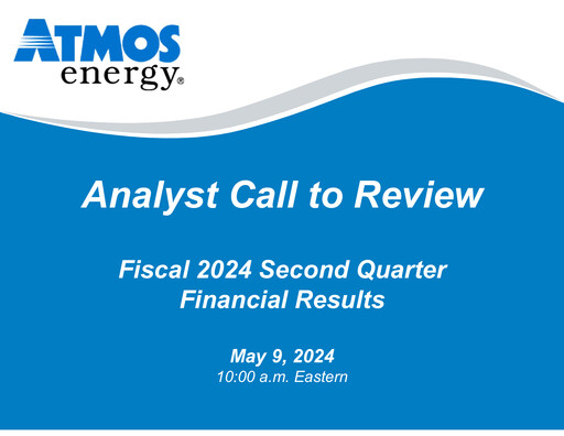 Thumbnail Atmos Energy Quarterly Report 2024-q2