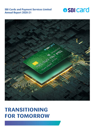 Thumbnail SBI Card Annual Report 2020-2021