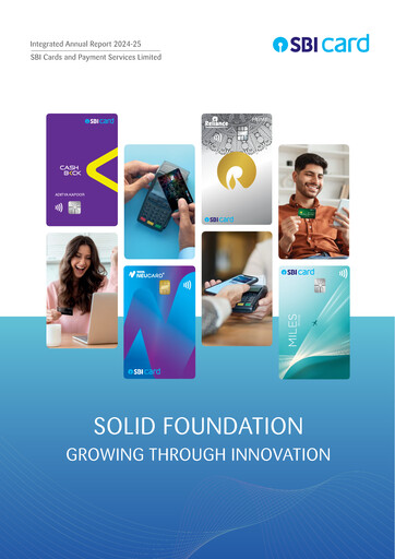 Thumbnail SBI Card Annual Report 2024-2025