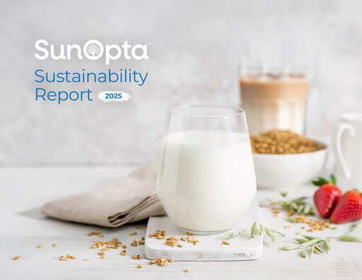 Miniature SunOpta Rapport de durabilité 2025