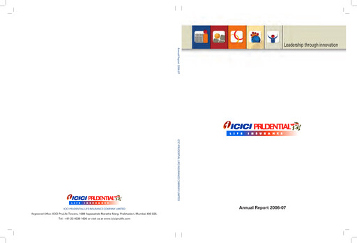Thumbnail ICICI Prulife Annual Report 2006-2007