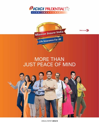 Thumbnail ICICI Prulife Annual Report 2018-2019