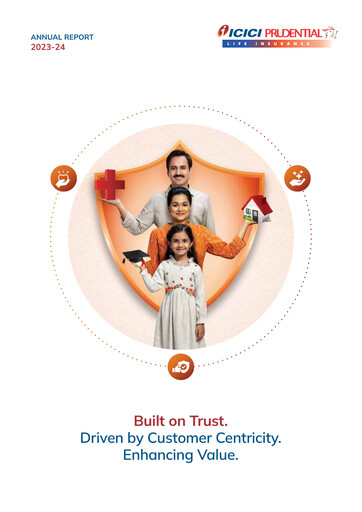Thumbnail ICICI Prulife Annual Report 2023-2024