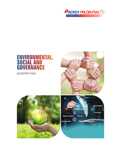Thumbnail ICICI Prulife ESG Report fy2021
