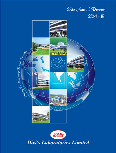 Vorschaubild Divis Laboratories Jahresbericht 2014-2015