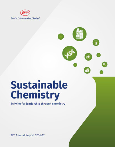 Vorschaubild Divis Laboratories Jahresbericht 2016-2017