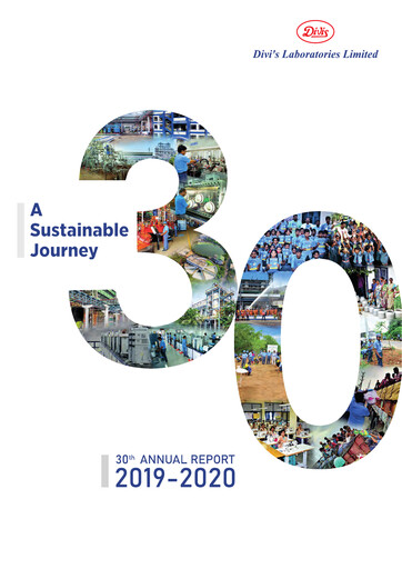Vorschaubild Divis Laboratories Jahresbericht 2019-2020