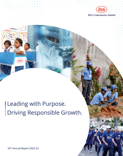 Vorschaubild Divis Laboratories Jahresbericht 2022-2023
