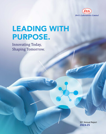 Vorschaubild Divis Laboratories Jahresbericht 2024-2025