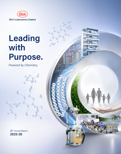 Miniature Divis Laboratories Rapport annuel 2025-2026