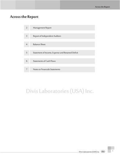Thumbnail Divis Laboratories Financial Statement 2014-2015