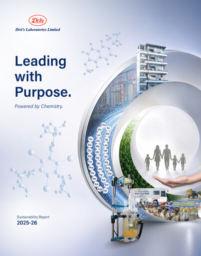 Vorschaubild Divis Laboratories Nachhaltigkeitsbericht 2025-2026