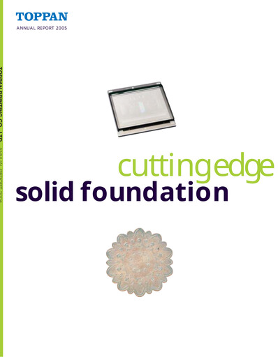 Vorschaubild Toppan Jahresbericht 2005