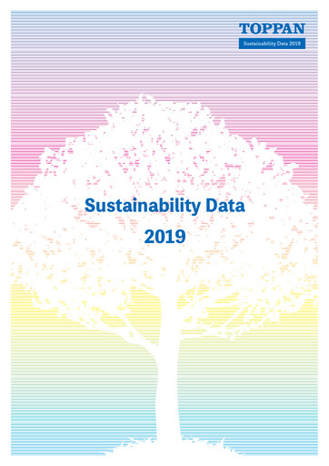 Thumbnail Toppan Sustainability Report 2019