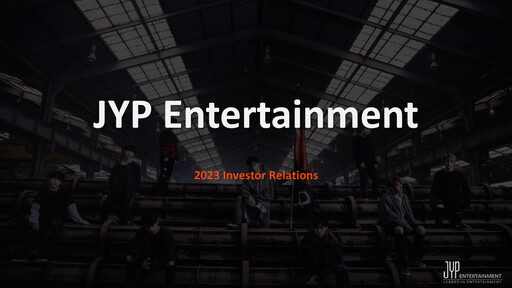 Miniature JYP Entertainment Rapport trimestriel 2023-q1