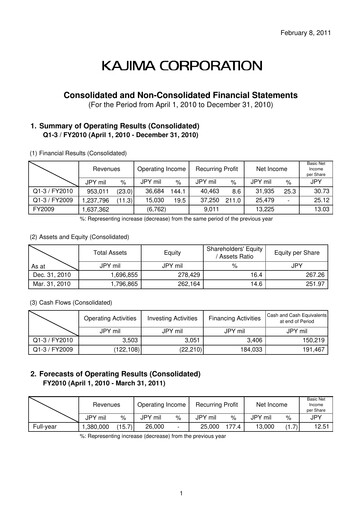 Thumbnail Kajima
 Quarterly Report 2010-q3