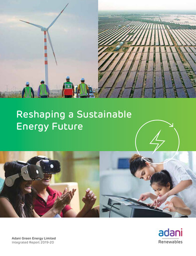 Thumbnail Adani Green Energy
 Annual Report 2020