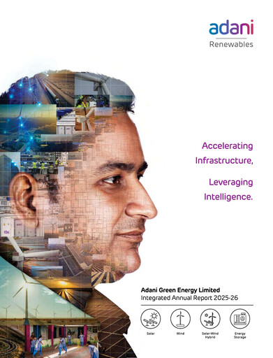 Thumbnail Adani Green Energy
 Annual Report 2025-2026