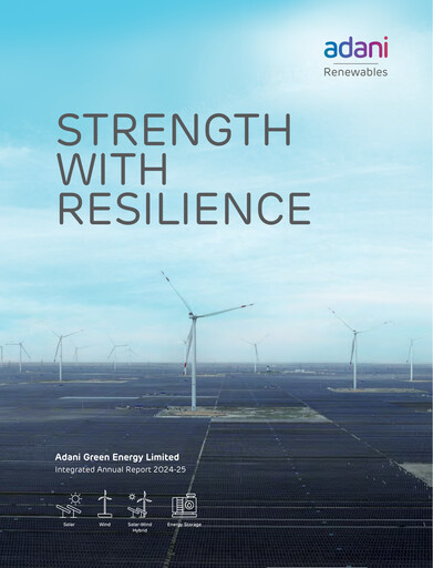 Thumbnail Adani Green Energy
 Annual Report 2025